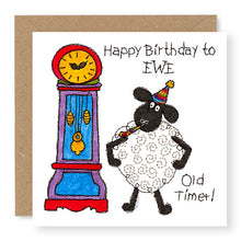 Load image into Gallery viewer, Hey EWE Birthday Old Timer Birthday Card, (EW130)
