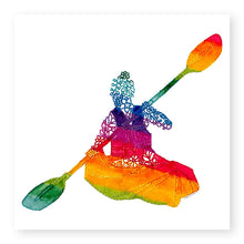 Load image into Gallery viewer, Inspire Female Kayak Blank Card, (IN017)