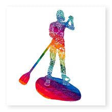 Load image into Gallery viewer, Inspire Female Paddleboard Blank Card, (IN020)