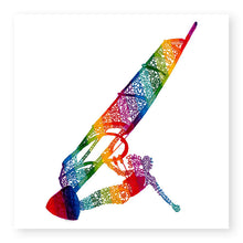 Load image into Gallery viewer, Inspire Female Windsurfer Blank Card, (IN022)