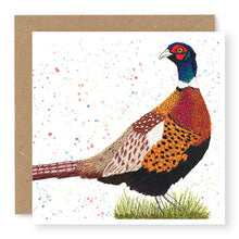 Load image into Gallery viewer, Pheasant Blank Card, (IW14)
