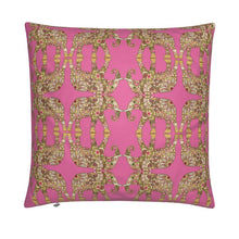 Load image into Gallery viewer, Cushion - Elephant on Candy Pink