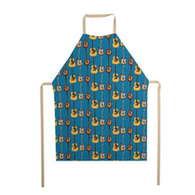 Load image into Gallery viewer, Apron - Guitar Pattern on Petrol Blue