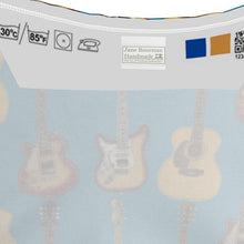 Load image into Gallery viewer, Apron - Guitar Pattern on Petrol Blue