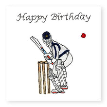 Load image into Gallery viewer, Cricket Birthday Card (BD34)