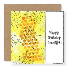 Load image into Gallery viewer, Bee-utiful Birthday Card (BD58)