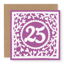 Load image into Gallery viewer, 25th Birthday Card, Age 25 Birthday Card for Her (BD64)