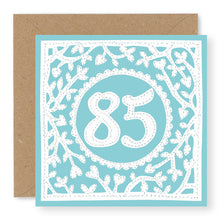 Load image into Gallery viewer, 85th Birthday Card, Age 85 Birthday Card for Her (BD76)