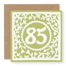 Load image into Gallery viewer, 85th Birthday Card, Age 85 Birthday Card for Her (BD76)
