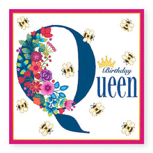 Load image into Gallery viewer, Bouquet Birthday Queen Birthday Card, (BQ010)