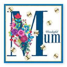 Load image into Gallery viewer, Bouquet Wonderful Mum Card, (BQ016)
