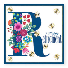 Load image into Gallery viewer, Bouquet Happy Retirement Retirement Card, (BQ020)