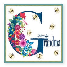 Load image into Gallery viewer, Bouquet Lovely Grandma Birthday Card, (BQ021)