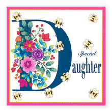 Load image into Gallery viewer, Bouquet Special Daughter Birthday Card, (BQ023)
