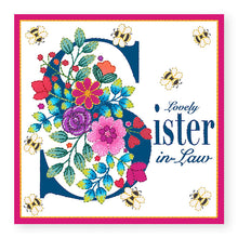 Load image into Gallery viewer, Bouquet Lovely Sister-in-Law Birthday Card, (BQ026)