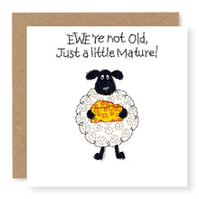 Load image into Gallery viewer, Hey EWE Mature Cheese Birthday Card, (EW106)