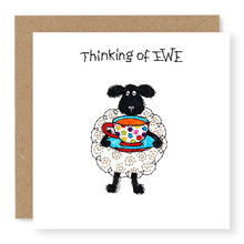 Load image into Gallery viewer, Hey EWE Tea Thinking of EWE Card, (EW110)