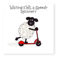 Load image into Gallery viewer, Hey EWE Wishing EWE a Speedy Recovery Get Well Card, (EW88)