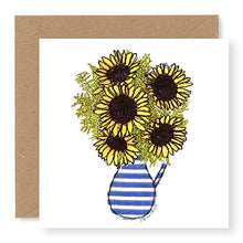 Load image into Gallery viewer, Sunflowers Blank Card (GC17)