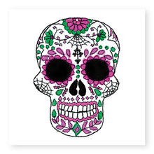 Load image into Gallery viewer, Day of the Dead Purple Skull Card (GC43)