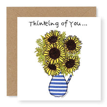 Load image into Gallery viewer, Thinking of You Sunflowers Card (GC47)