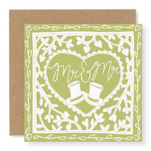 Load image into Gallery viewer, Mr and Mr Wedding Card (GC54)