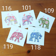 Load image into Gallery viewer, Elephant, Handmade Gift - more colours available