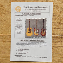 Load image into Gallery viewer, Cushion Sample - Guitars