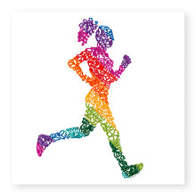 Load image into Gallery viewer, Inspire Female Running Blank Card, (IN008)