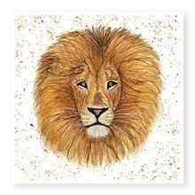 Load image into Gallery viewer, Lion Blank Card (IW01)