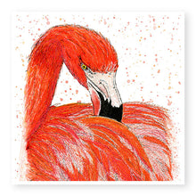 Load image into Gallery viewer, Flamingo Blank Card (IW04)