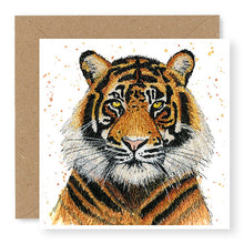 Load image into Gallery viewer, Tiger Blank Card (IW05)