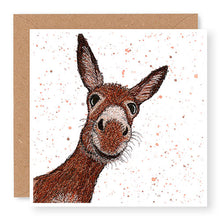 Load image into Gallery viewer, Donkey Blank Card (IW08)