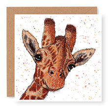 Load image into Gallery viewer, Giraffe Blank Card (IW10)