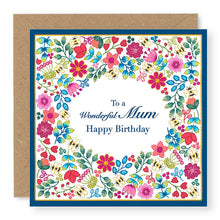 Load image into Gallery viewer, Summer Breeze To A Wonderful Mum Happy Birthday Card, (SB009)