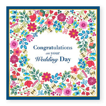 Load image into Gallery viewer, Summer Breeze Congratulations On Your Wedding Day Wedding Card, (SB022)