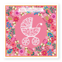 Load image into Gallery viewer, Summer Breeze Baby Granddaughter Baby Card, (SB031)