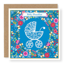 Load image into Gallery viewer, Summer Breeze Baby Grandson Baby Card, (SB032)
