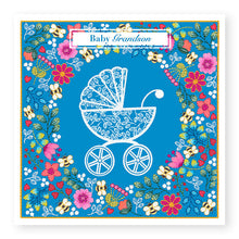Load image into Gallery viewer, Summer Breeze Baby Grandson Baby Card, (SB032)