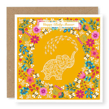 Load image into Gallery viewer, Summer Breeze Happy Baby Shower Baby Card, (SB034)