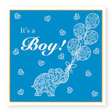 Load image into Gallery viewer, Summer Breeze It's A Boy Baby Card, (SB036)
