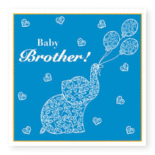 Load image into Gallery viewer, Summer Breeze Baby Brother Baby Card, (SB038)