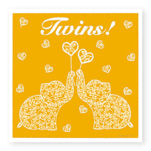 Load image into Gallery viewer, Summer Breeze Twins Baby Card, (SB039)