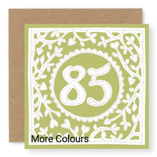 Load image into Gallery viewer, 85th Birthday Card, Age 85 Birthday Card for Her (BD76)