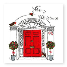 Load image into Gallery viewer, Front Door with Robins Christmas Card (XMS18)