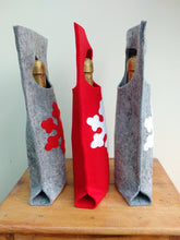 Load image into Gallery viewer, Christmas Felt Wine Carrier