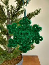 Load image into Gallery viewer, Set of 3 Snowflake Christmas Decorations