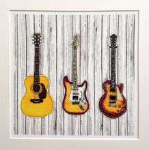Load image into Gallery viewer, Guitars Print
