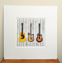 Load image into Gallery viewer, Guitars Print