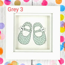 Load image into Gallery viewer, Silver Baby Booties